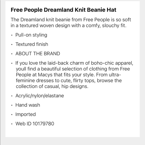 Free People Hat - Picture 3 of 4
